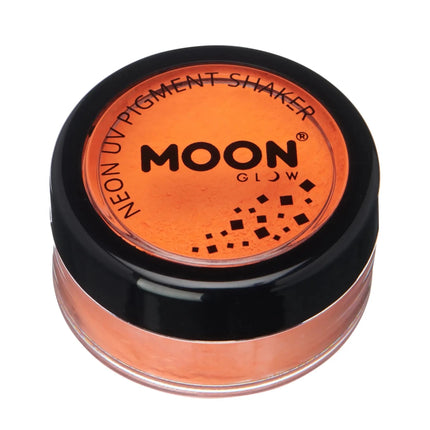 Moon Glow Neon UV Pigment Shakers Intense Orange 5g van Moon Creations koop je bij Partywinkel