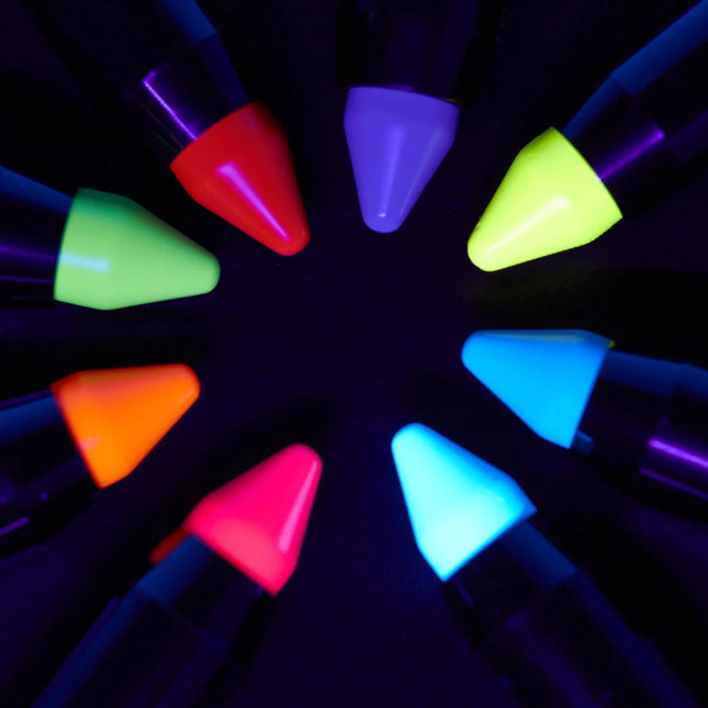 Moon Glow Pastel Neon UV Body Crayons Pastel Blue 3.2g van Moon Creations koop je bij Partywinkel
