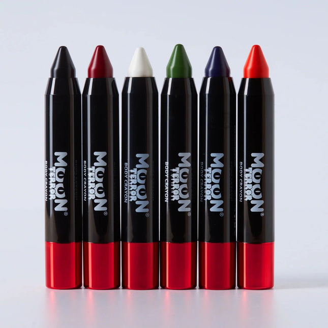Moon Terror Halloween Body Crayons Midnight Black 3.2g van Moon Creations koop je bij Partywinkel