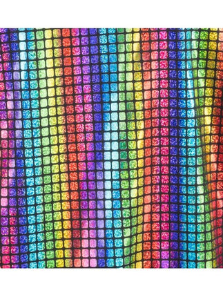 Regenboog Disco Vest Mouwloos Heren