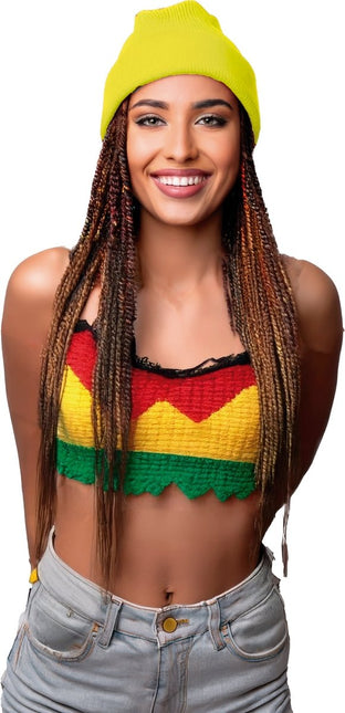 Muts Neon geel van Fiestas Guirca koop je bij Partywinkel