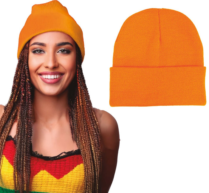 Muts Neon oranje van Fiestas Guirca koop je bij Partywinkel