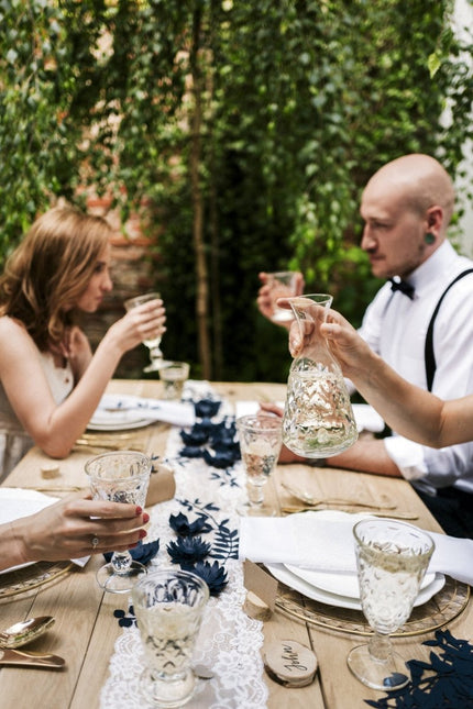 Naamkaarthouders Hout 4cm 6st van Partydeco koop je bij Partywinkel