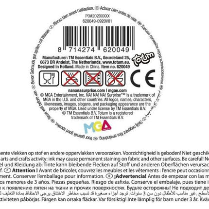 Nanana Drinkbeker Set Unicorn van Totum koop je bij Partywinkel