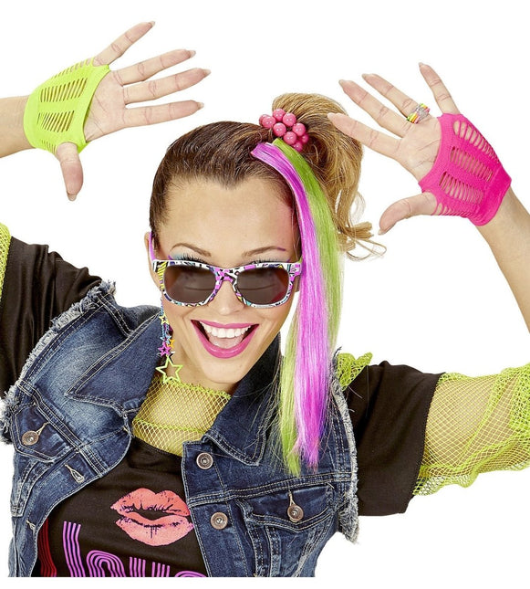 Neon 80S Accessoireset 4 delig van Widmann koop je bij Partywinkel