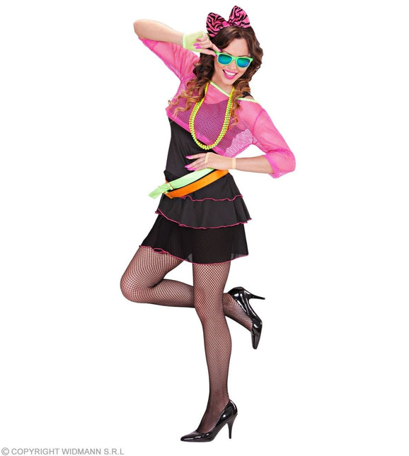 Neon 80S Kostuum Dames 4 delig van Widmann koop je bij Partywinkel