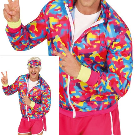 Neon 80S Kostuum Gekleurd Heren van Fiestas Guirca koop je bij Partywinkel