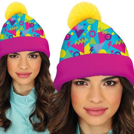 Neon 80S Muts van Fiestas Guirca koop je bij Partywinkel