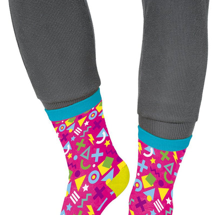 Neon 80S Sokken Roze van Fiestas Guirca koop je bij Partywinkel