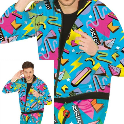 Neon 80S Trainingspak Fout Heren van Fiestas Guirca koop je bij Partywinkel