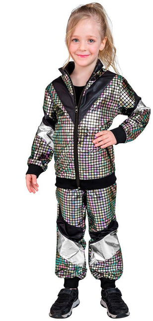 Neon 80S Trainingspak Fout Holografisch Kind van Widmann koop je bij Partywinkel