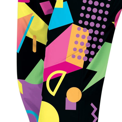 Neon 80S Trainingspak Fout Zwart Heren van Fiestas Guirca koop je bij Partywinkel