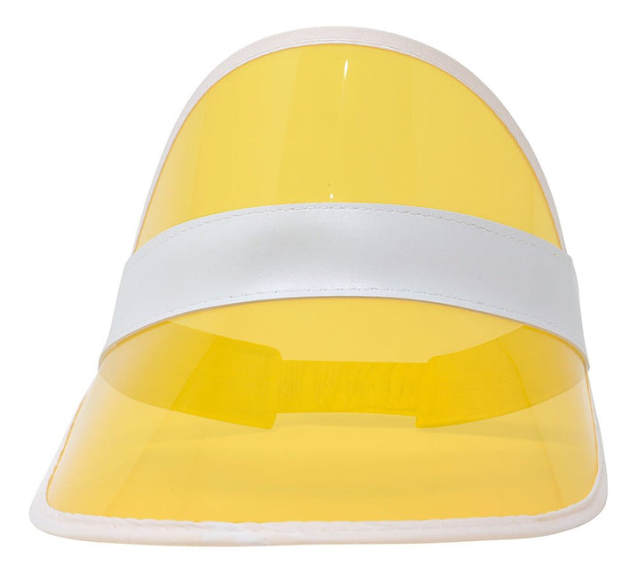 Neon 80S Zonneklep Geel 25cm van Fiestas Guirca koop je bij Partywinkel