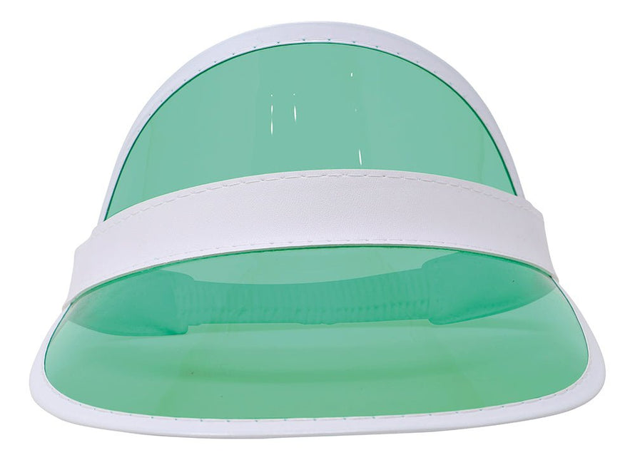 Neon 80S Zonneklep Groen 25cm van Fiestas Guirca koop je bij Partywinkel