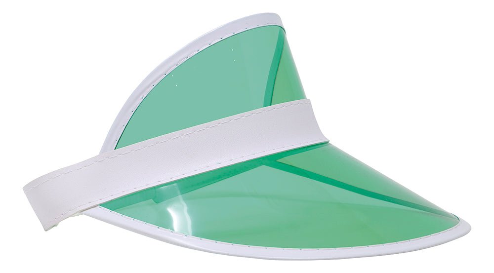 Neon 80S Zonneklep Groen 25cm van Fiestas Guirca koop je bij Partywinkel