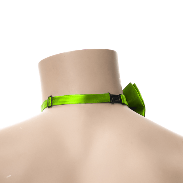 Neon Groene Vlinderdas van Partychimp koop je bij Partywinkel