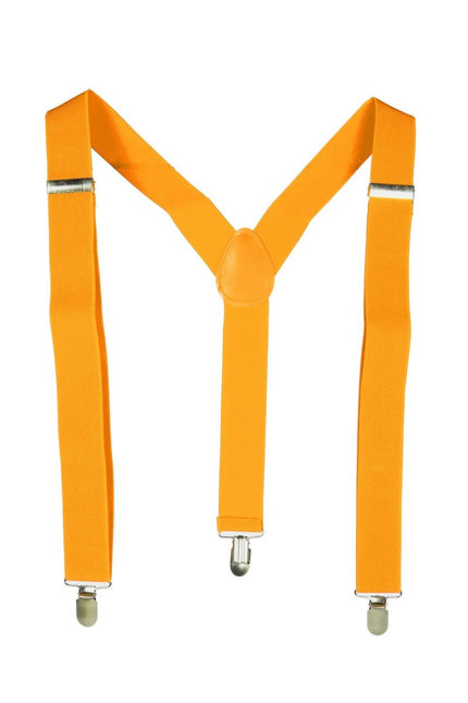 Neon Oranje Bretels Luxe van Wilbers & Wilbers koop je bij Partywinkel