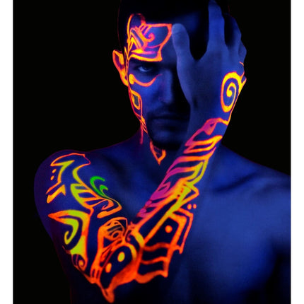 Neon Oranje Lippenstift van Widmann koop je bij Partywinkel