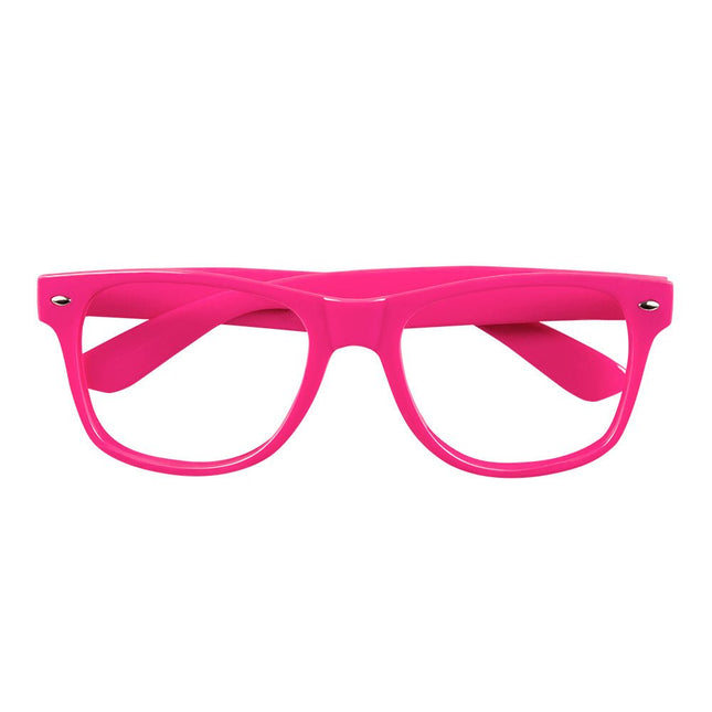 Neon Roze Bril 3st van Boland koop je bij Partywinkel