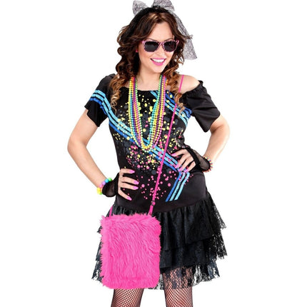 Neon Roze Schoudertasje van Widmann koop je bij Partywinkel