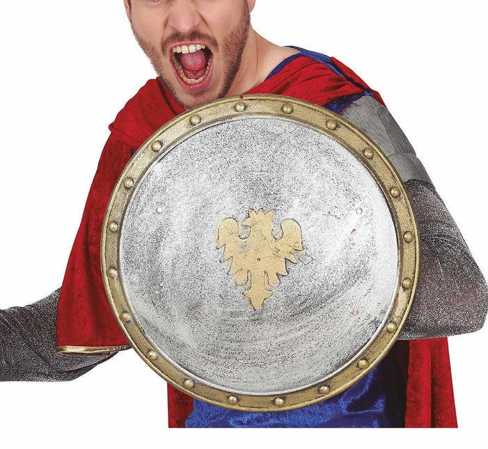 Nep Schild Middeleeuwen 37cm van Fiestas Guirca koop je bij Partywinkel