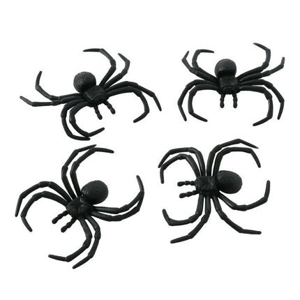 Nep Spinnen 8cm 4st van Fiestas Guirca koop je bij Partywinkel
