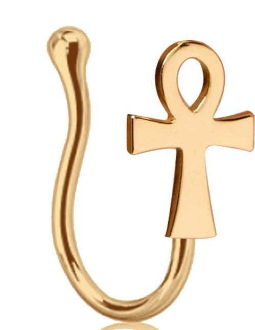 Neppe Neuspiercing Goud van Fiestas Guirca koop je bij Partywinkel