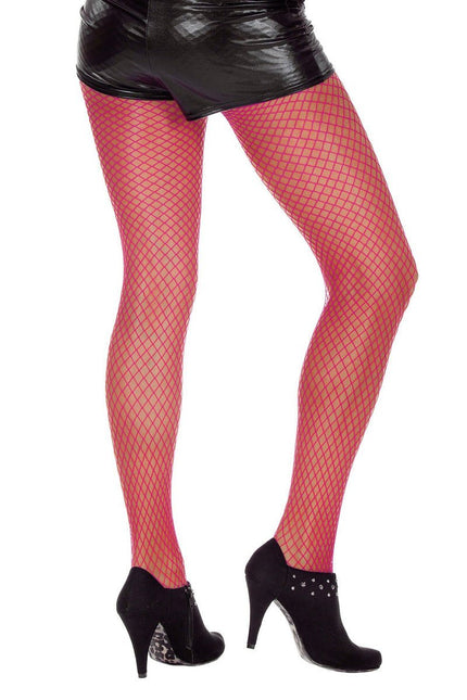 Neon Roze Panty Luxe Fijn van Wilbers & Wilbers koop je bij Partywinkel