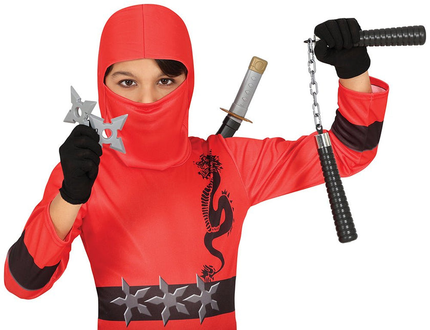 Ninja Accessoireset 4 delig van Fiestas Guirca koop je bij Partywinkel