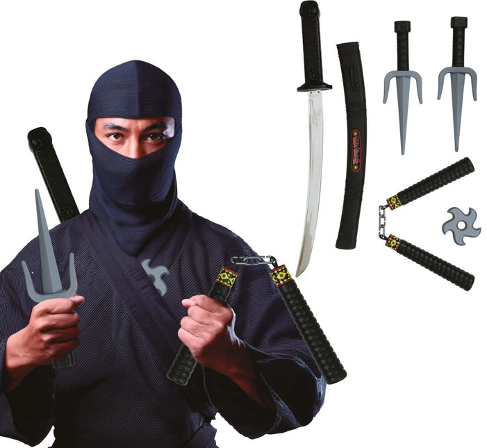 Ninja Accessoireset 5 delig van Fiestas Guirca koop je bij Partywinkel