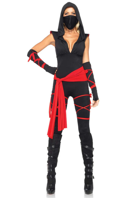 Ninja Catsuit Dames Leg Avenue van Leg Avenue koop je bij Partywinkel