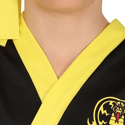 Ninja Kostuum Zwart Geel Jongen van Fiestas Guirca koop je bij Partywinkel