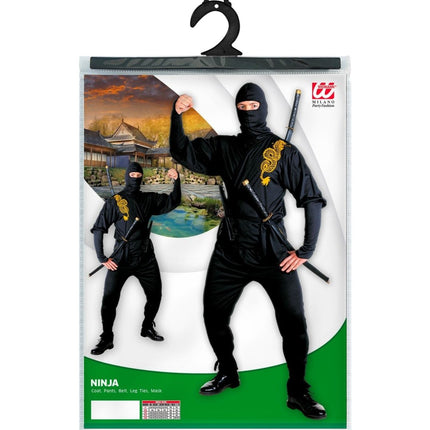 Ninja Pak Zwart Heren van Widmann koop je bij Partywinkel