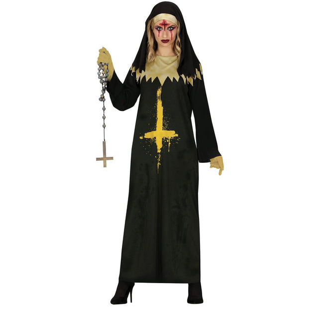 Non Halloween Kostuum Dames Goud zwart van Fiestas Guirca koop je bij Partywinkel