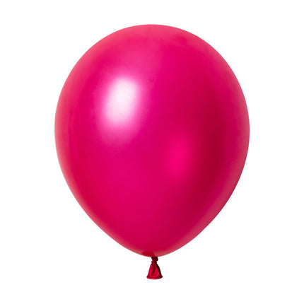 Fuchsia Parelballonnen 30cm 50st