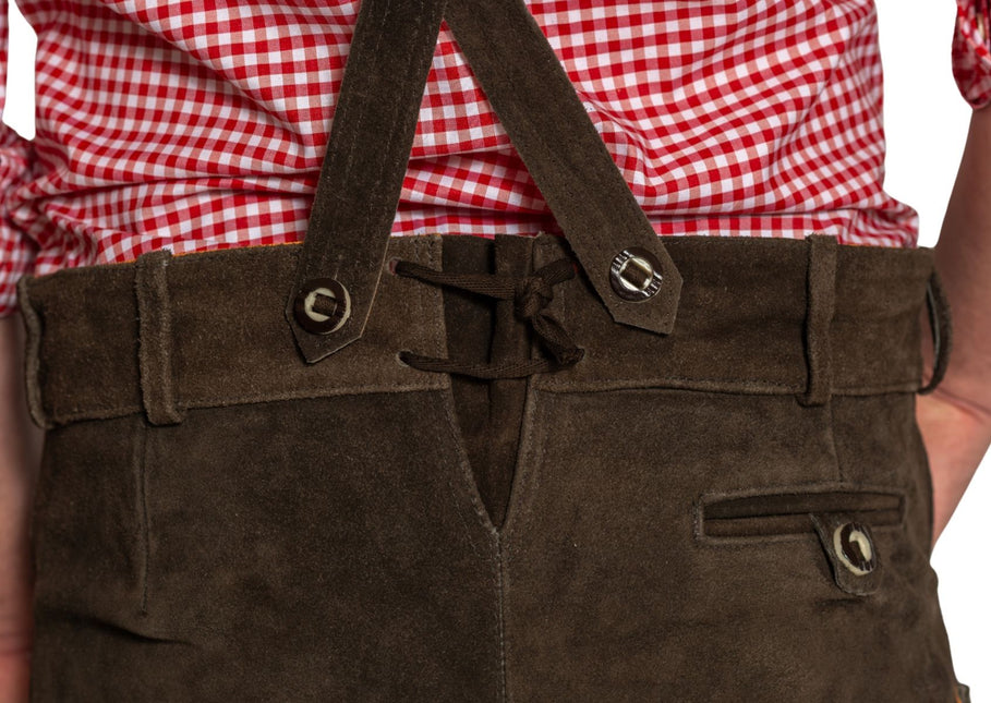 Lederhose Bruin Lang Gerlos