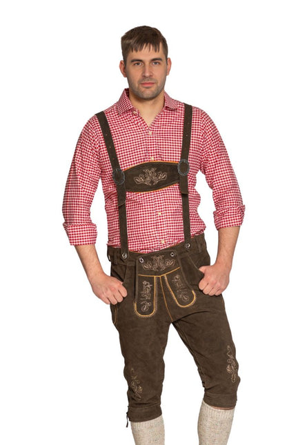 Lederhose Bruin Lang Gerlos