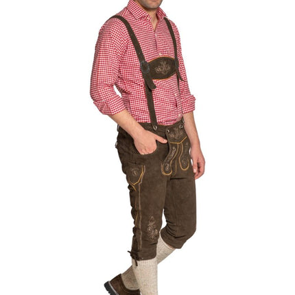 Lederhose Bruin Lang Gerlos