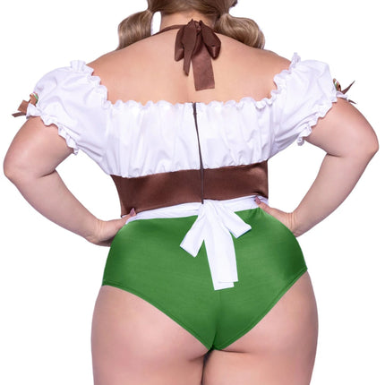 Oktoberfest Dirndl Kostuum Dames Plus Size Leg Avenue van Leg Avenue koop je bij Partywinkel
