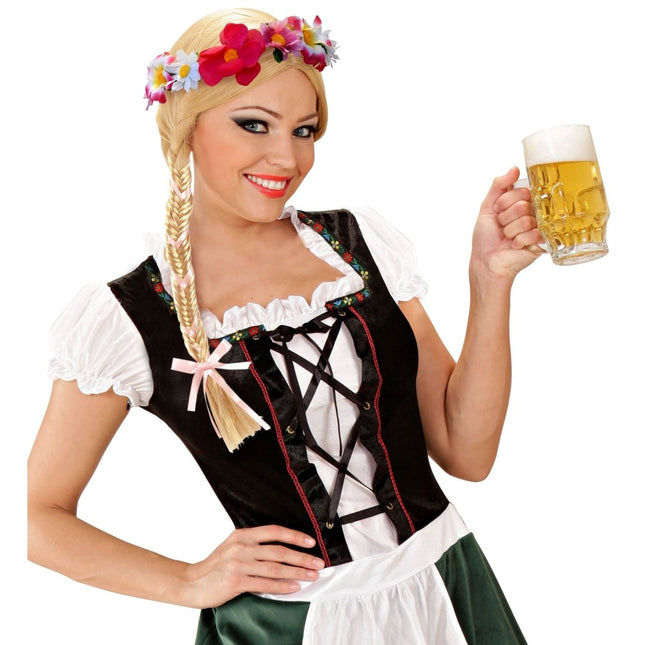 Oktoberfest Hoofdband Met Staartje van Widmann koop je bij Partywinkel