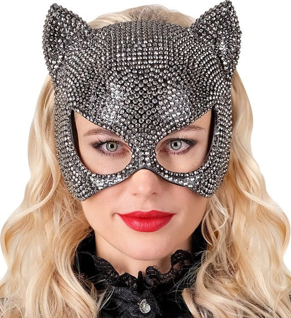 Oogmasker Kat Strass van Widmann koop je bij Partywinkel