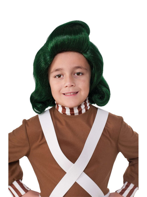 Oompa Loompa Pruik Kind van Rubies koop je bij Partywinkel
