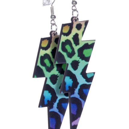 Panter Oorbellen Bliksem van Wilbers & Wilbers koop je bij Partywinkel