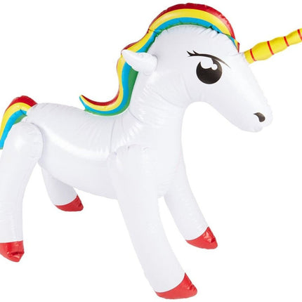 Opblaas Unicorn 90cm van Smiffys koop je bij Partywinkel
