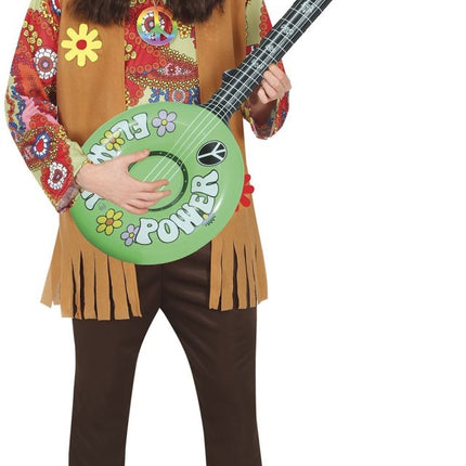 Opblaasbare Banjo Groen 83cm van Fiestas Guirca koop je bij Partywinkel