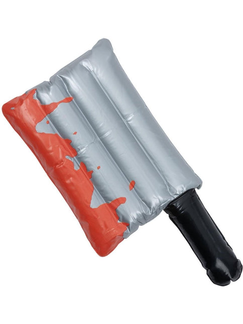 Opblaasbare Bloedige Hakbijl, 40 cm van Smiffys koop je bij Partywinkel