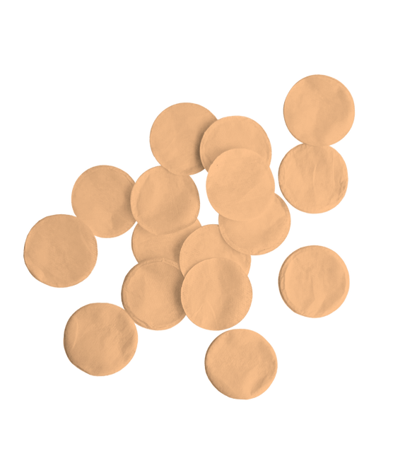 Oranje Confetti Pastel 50gr van Paper Dreams koop je bij Partywinkel