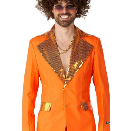 Oranje Disco Pak Heren Suitmeister van Suitmeister koop je bij Partywinkel