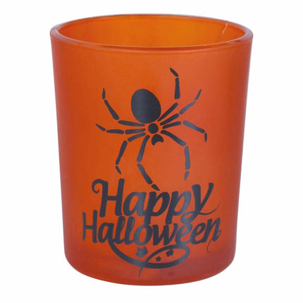 Oranje Halloween Bekers Happy Halloween van Fiestas Guirca koop je bij Partywinkel