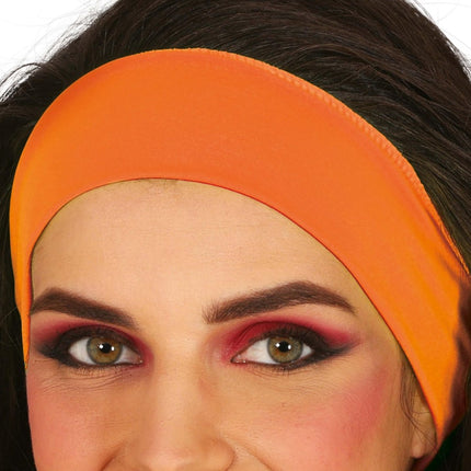 Oranje Hoofdband van Fiestas Guirca koop je bij Partywinkel